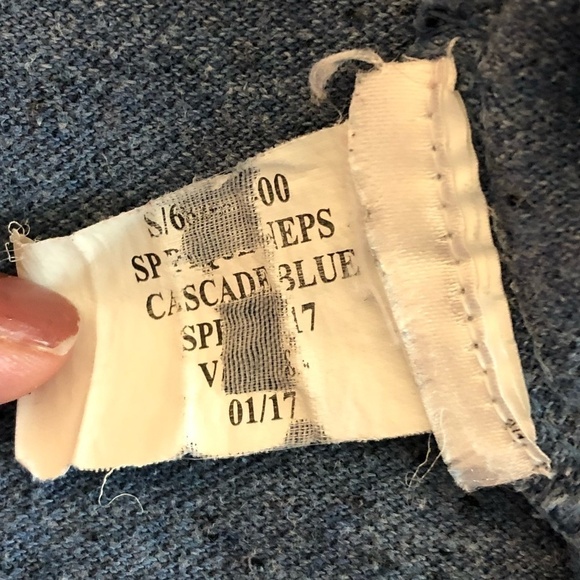 BANANA REPUBLIC Polo Shirt Men's Size Large Blue Standard Fit Elephant Logo - Picture 6 of 8